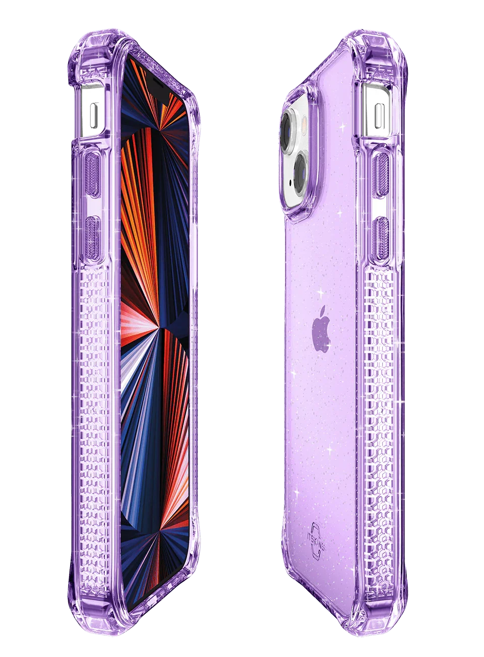 Itskins Hybrid Spark iPhone 13 Pro Max Cover - Light Purple - Tashqila Itskins Hybrid Spark iPhone 13 Pro Max Cover - Light Purple - Tashqila